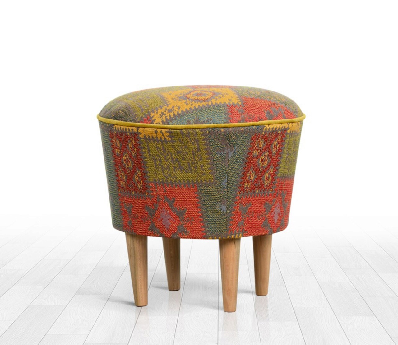 Taburet, Atelier del Sofa, 209FLF1239, Multicolor - imagine 4